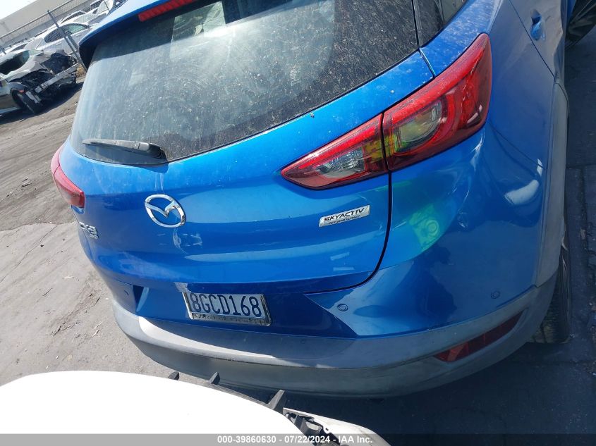 2017 Mazda Cx-3 Touring VIN: JM1DKFC75H0165948 Lot: 39860630