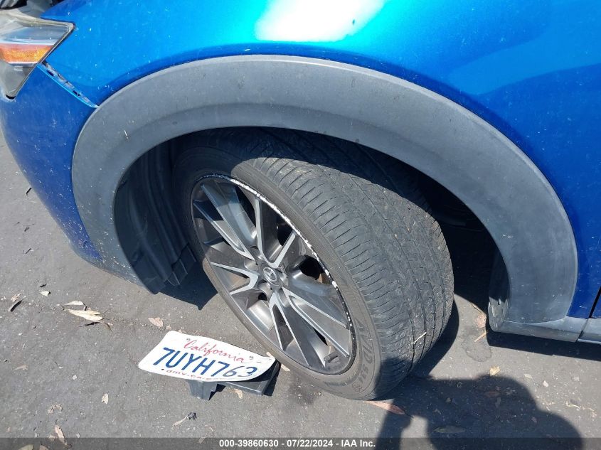 2017 Mazda Cx-3 Touring VIN: JM1DKFC75H0165948 Lot: 39860630