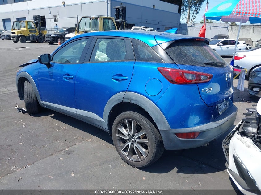 VIN JM1DKFC75H0165948 2017 MAZDA CX-3 TOURING