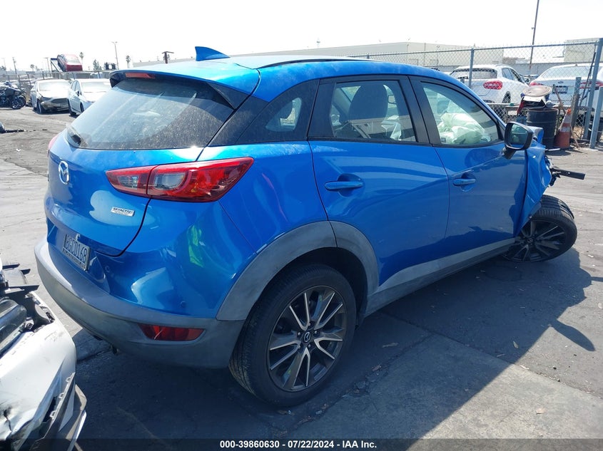 VIN JM1DKFC75H0165948 2017 MAZDA CX-3 TOURING