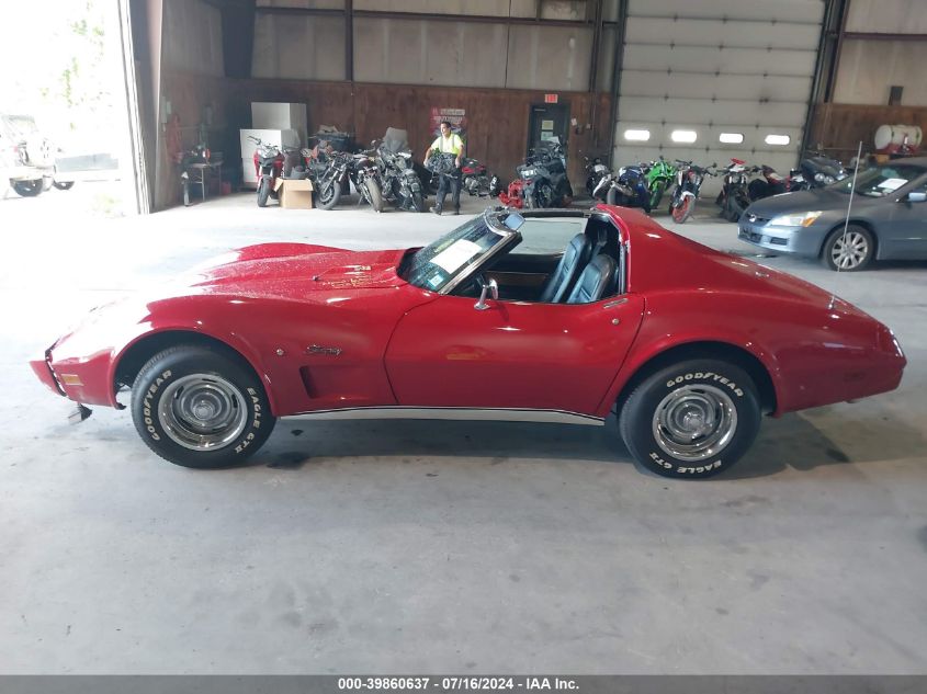 1976 Chevrolet Corvette VIN: 1Z37X6S406604 Lot: 39860637