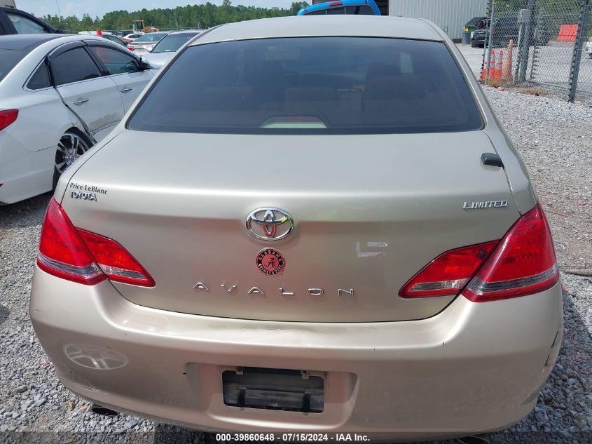 2005 Toyota Avalon Limited VIN: 4T1BK36BX5U024329 Lot: 39860648