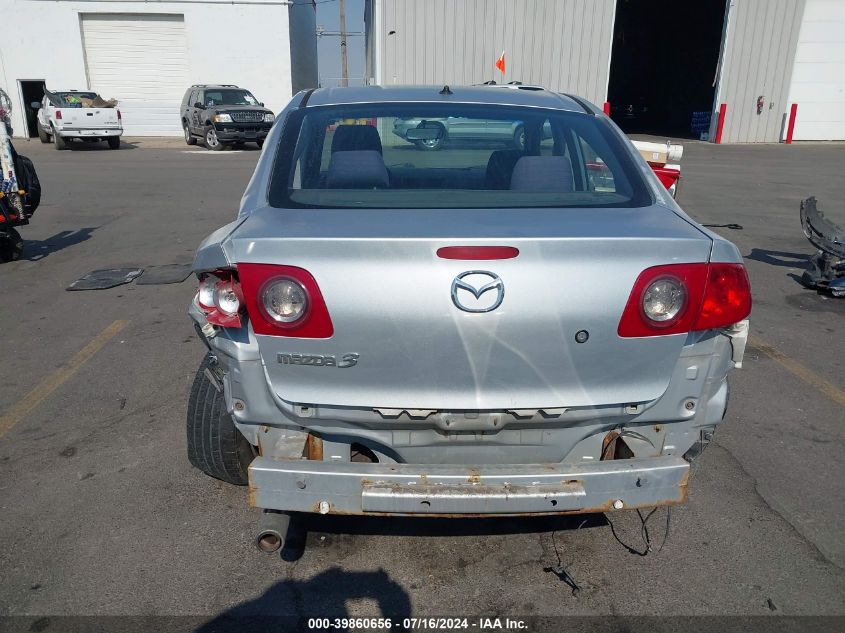 2006 Mazda Mazda3 I VIN: JM1BK12G861534885 Lot: 39860656