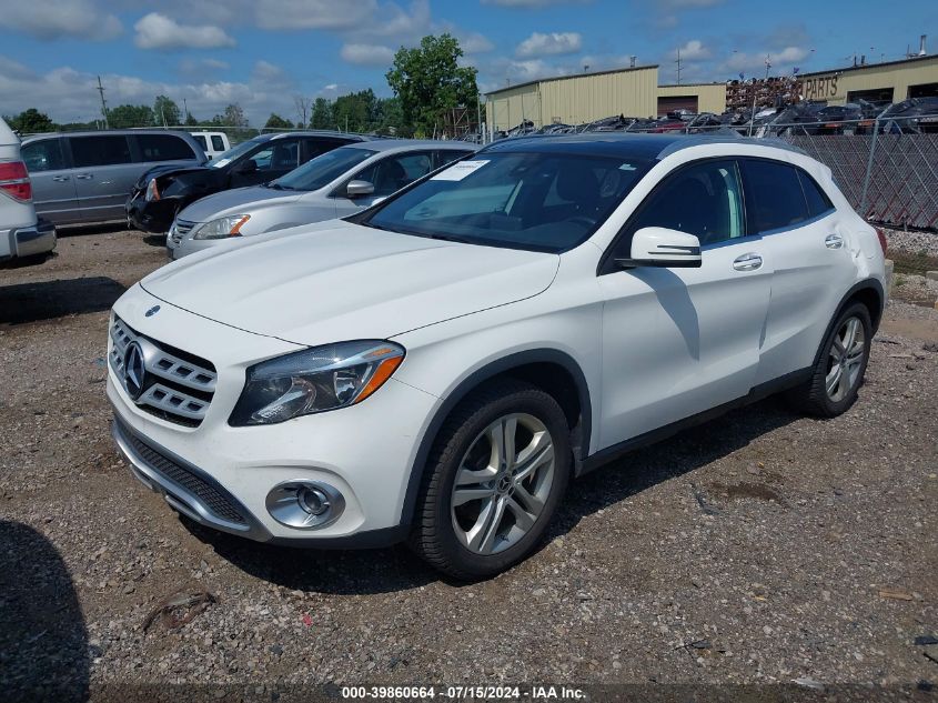 WDCTG4GB8KU004701 2019 MERCEDES-BENZ GLA CLASS - Image 2