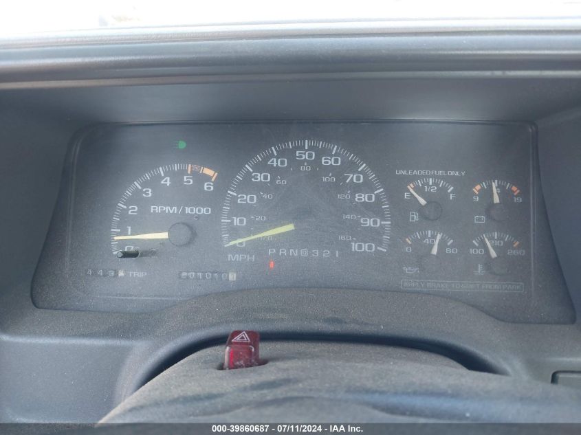 1996 Chevrolet Gmt-400 C1500 VIN: 1GCEC14W3TZ157040 Lot: 39860687