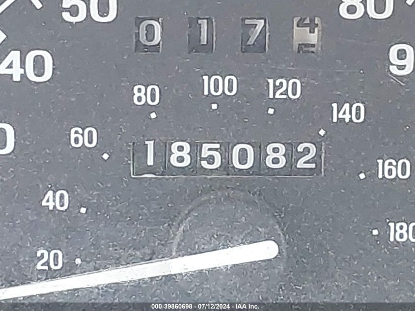 1996 Ford Explorer VIN: 1FMDU32X9TUA03781 Lot: 39860698