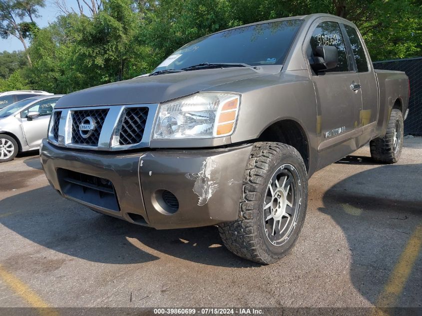 2007 Nissan Titan Xe/Se/Le VIN: 1N6BA06A17N244868 Lot: 39860699