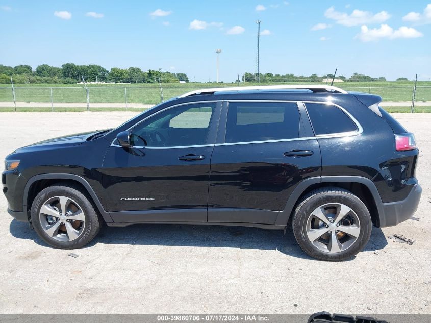 2019 Jeep Cherokee Limited 4X4 VIN: 1C4PJMDX4KD283573 Lot: 39860706