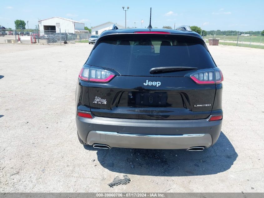 2019 Jeep Cherokee Limited 4X4 VIN: 1C4PJMDX4KD283573 Lot: 39860706