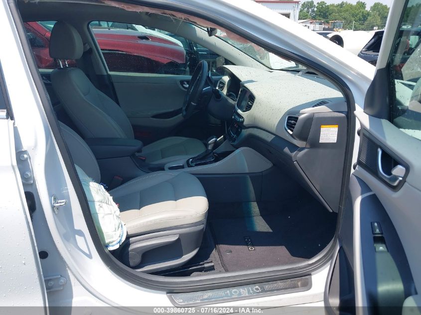 2018 Hyundai Ioniq Hybrid Limited VIN: KMHC05LC2JU096638 Lot: 39860725