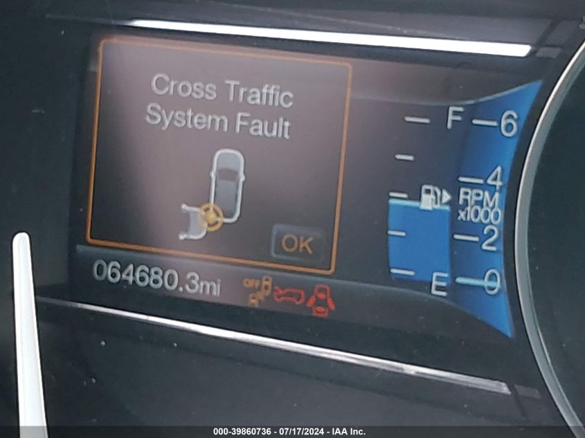 2016 Ford Explorer Limited VIN: 1FM5K8F89GGB83536 Lot: 39860736