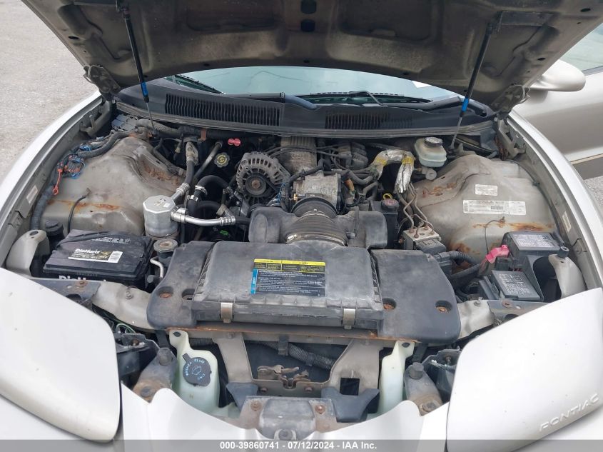 2001 Pontiac Firebird VIN: 2G2FS22KX12150409 Lot: 39860741