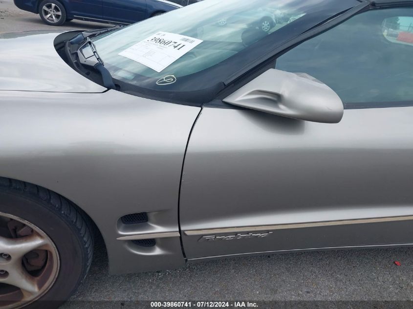 2001 Pontiac Firebird VIN: 2G2FS22KX12150409 Lot: 39860741