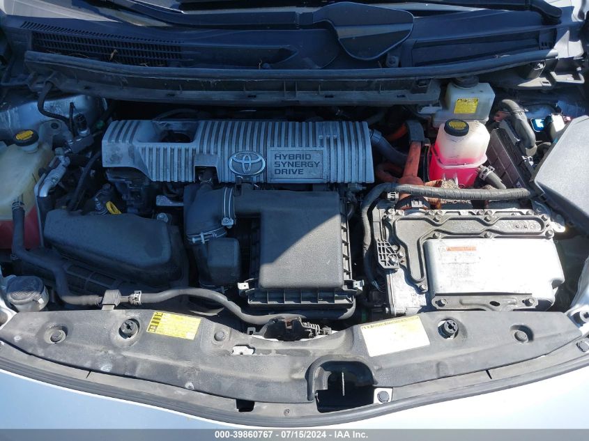 2012 Toyota Prius Two VIN: JTDKN3DU4C5447561 Lot: 39860767