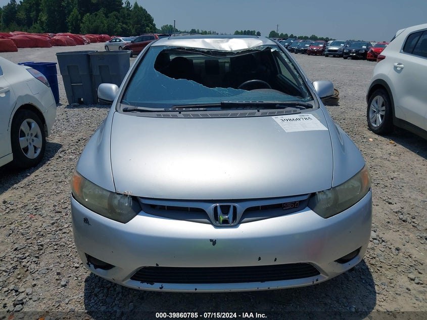 2008 Honda Civic Si VIN: 2HGFG21598H709238 Lot: 39860785