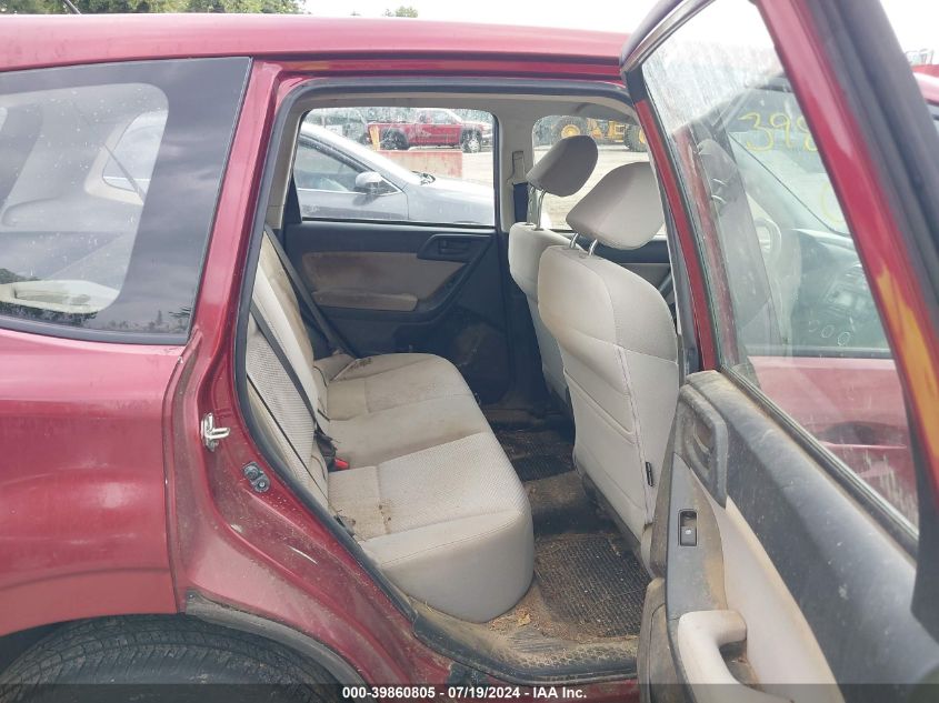 2014 Subaru Forester 2.5I VIN: JF2SJAAC3EH435996 Lot: 39860805