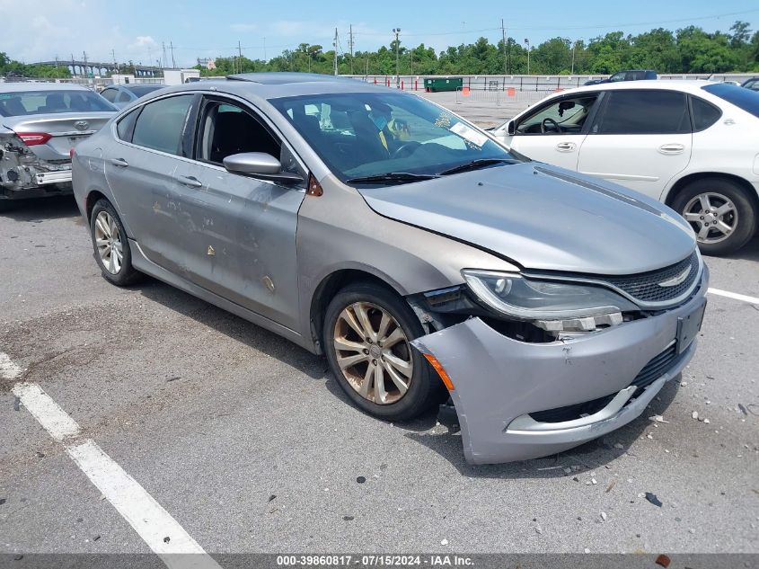 2015 Chrysler 200 Limited VIN: 1C3CCCAB6FN632927 Lot: 39860817