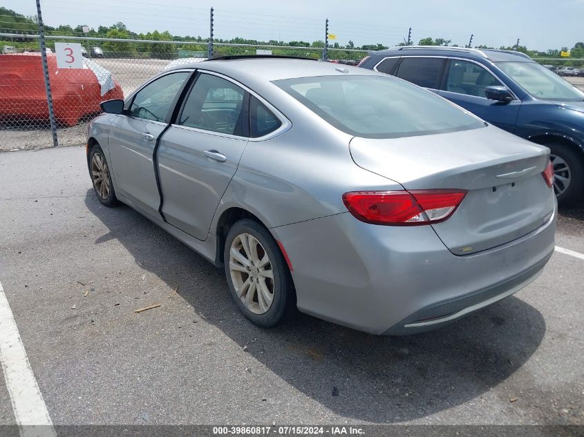 2015 Chrysler 200 Limited VIN: 1C3CCCAB6FN632927 Lot: 39860817