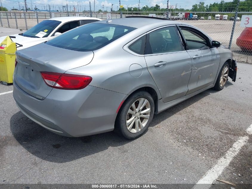 2015 Chrysler 200 Limited VIN: 1C3CCCAB6FN632927 Lot: 39860817