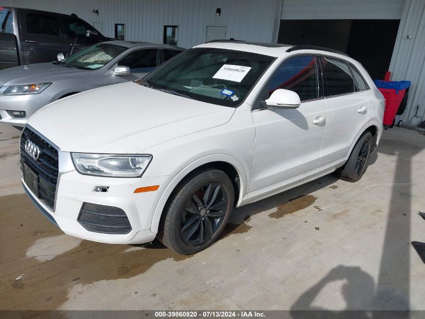 2016 Audi Q3 2.0T Premium Plus VIN: WA1BFCFSXGR011458 Lot: 40844114