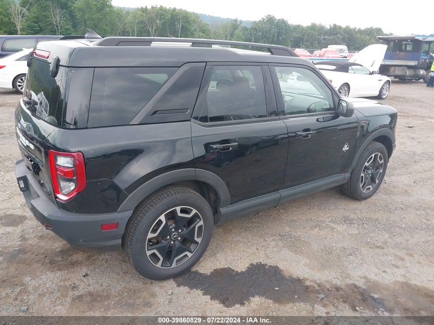 2021 Ford Bronco Sport Outer Banks VIN: 3FMCR9C6XMRB40775 Lot: 39860829
