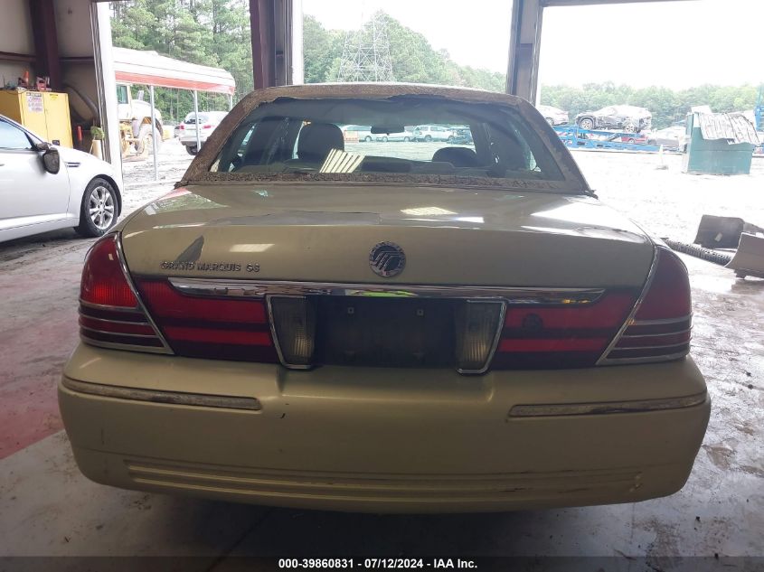 2004 Mercury Grand Marquis Gs VIN: 2MEFM74W74X679597 Lot: 39860831