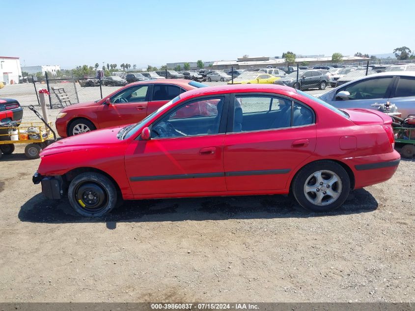 2004 Hyundai Elantra Gls/Gt VIN: KMHDN46D14U838066 Lot: 39860837