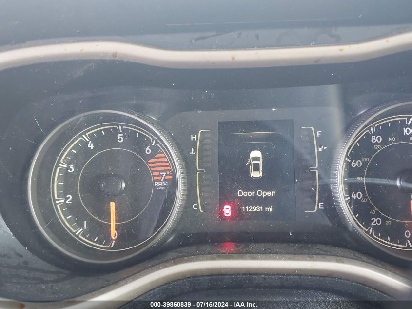 2016 Jeep Cherokee Altitude VIN: 1C4PJLAB5GW376889 Lot: 39860839