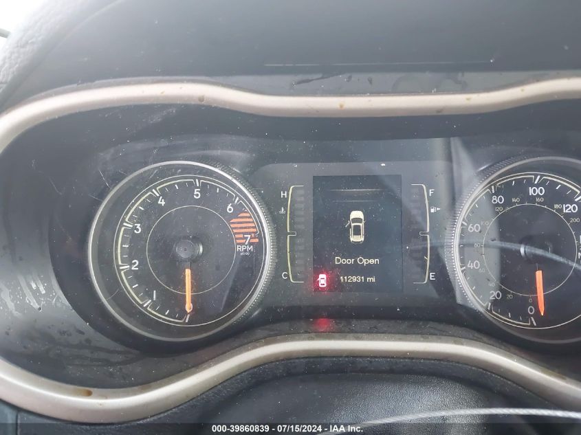 2016 Jeep Cherokee Altitude VIN: 1C4PJLAB5GW376889 Lot: 39860839