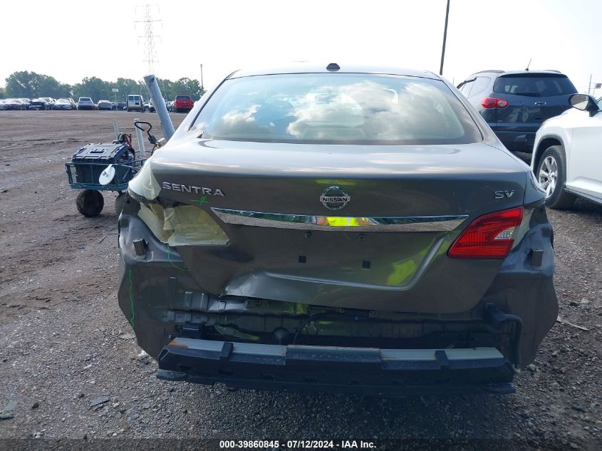 2017 Nissan Sentra Sv VIN: 3N1AB7AP3HL657668 Lot: 39860845