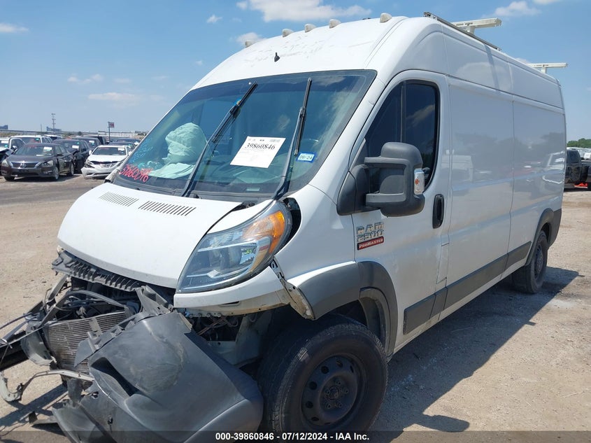2015 Ram Promaster 2500 High Roof VIN: 3C6TRVDG8FE500597 Lot: 39860846