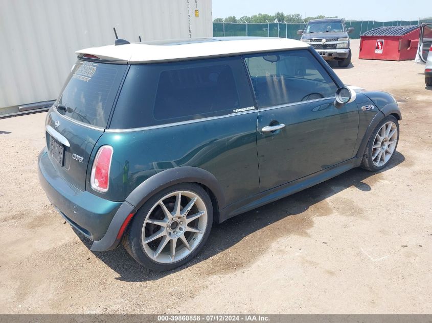 2006 Mini Cooper VIN: WMWRC33576TK65980 Lot: 40766800