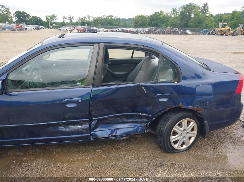 2003 Honda Civic Ex VIN: 2HGES26713H568985 Lot: 39860860