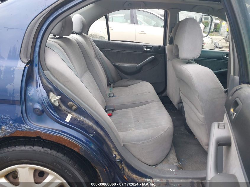 2003 Honda Civic Ex VIN: 2HGES26713H568985 Lot: 39860860