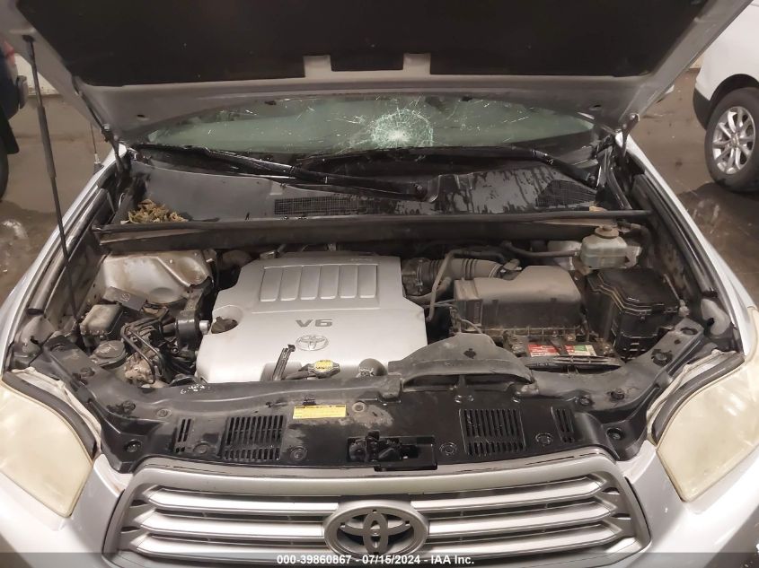2008 Toyota Highlander VIN: JTEES41A682003866 Lot: 39860867