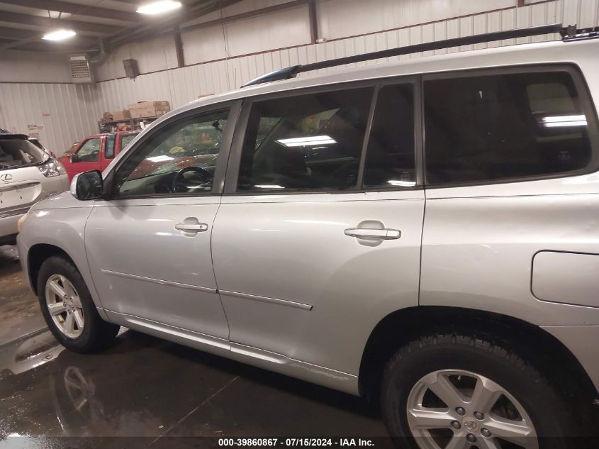 2008 Toyota Highlander VIN: JTEES41A682003866 Lot: 39860867