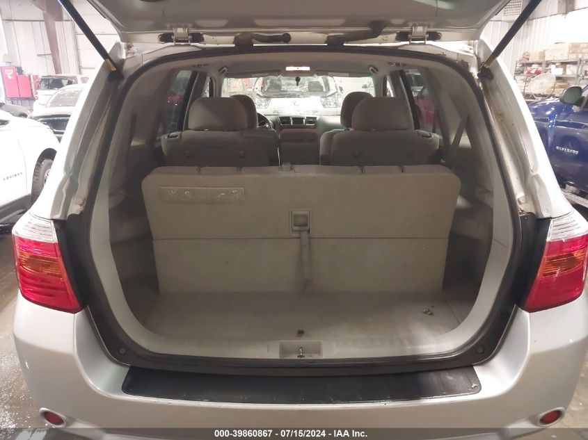 2008 Toyota Highlander VIN: JTEES41A682003866 Lot: 39860867