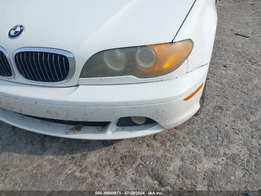 2004 BMW 330 Ci VIN: WBABD53474PL13422 Lot: 39860873