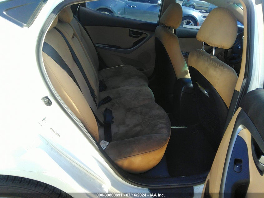 2013 Hyundai Elantra Gls VIN: 5NPDH4AE4DH264262 Lot: 39860891