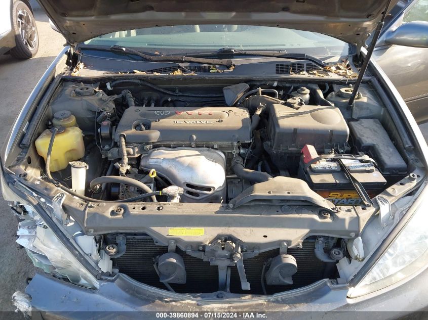 2003 Toyota Camry Le VIN: JTDBE32K330181206 Lot: 39860894