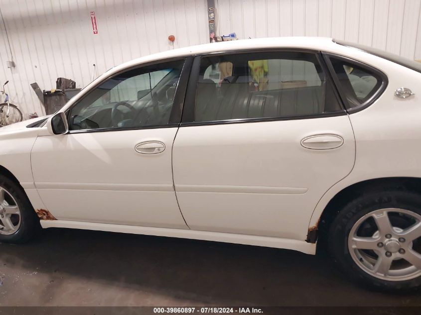 2005 Chevrolet Impala Ls VIN: 2G1WH52K559106223 Lot: 39860897