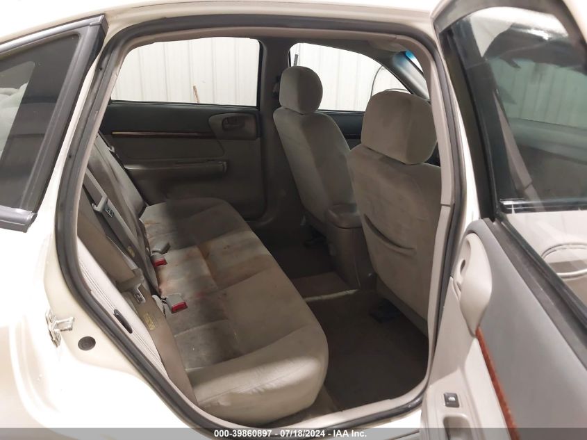 2005 Chevrolet Impala Ls VIN: 2G1WH52K559106223 Lot: 39860897