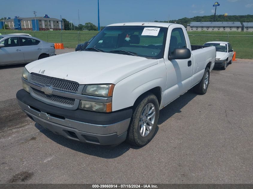 2005 Chevrolet Silverado 1500 Work Truck VIN: 1GCEC14X65Z323689 Lot: 39860914