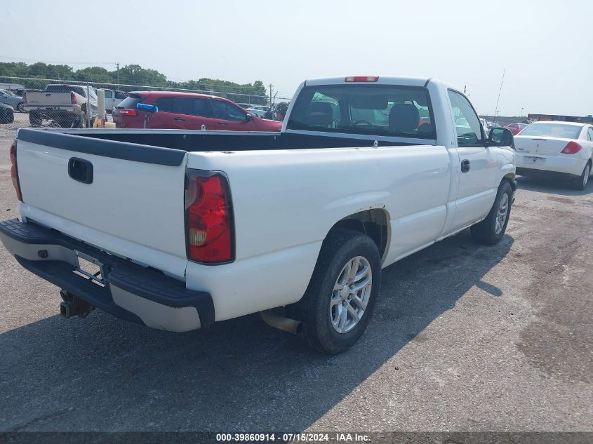 2005 Chevrolet Silverado 1500 Work Truck VIN: 1GCEC14X65Z323689 Lot: 39860914