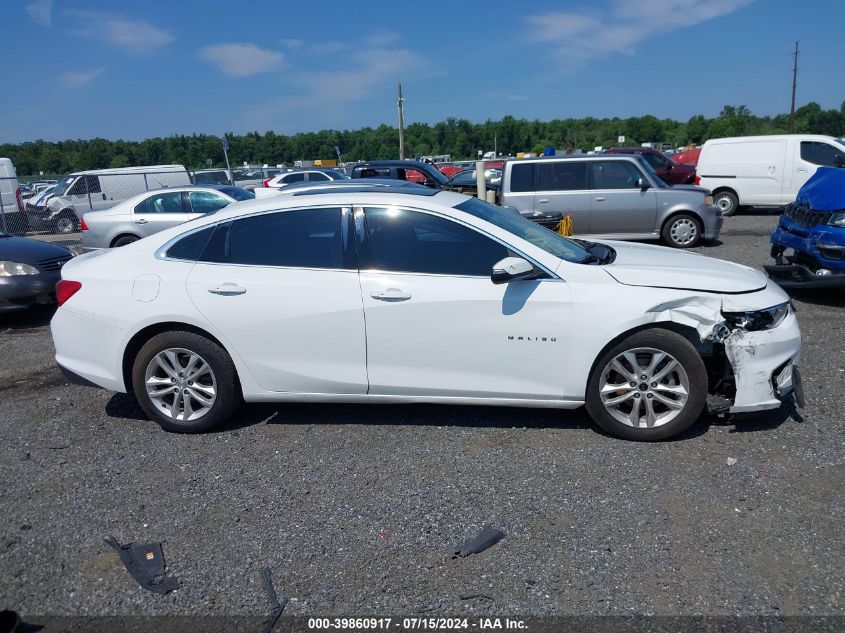 2018 Chevrolet Malibu Lt VIN: 1G1ZD5ST7JF128503 Lot: 39860917