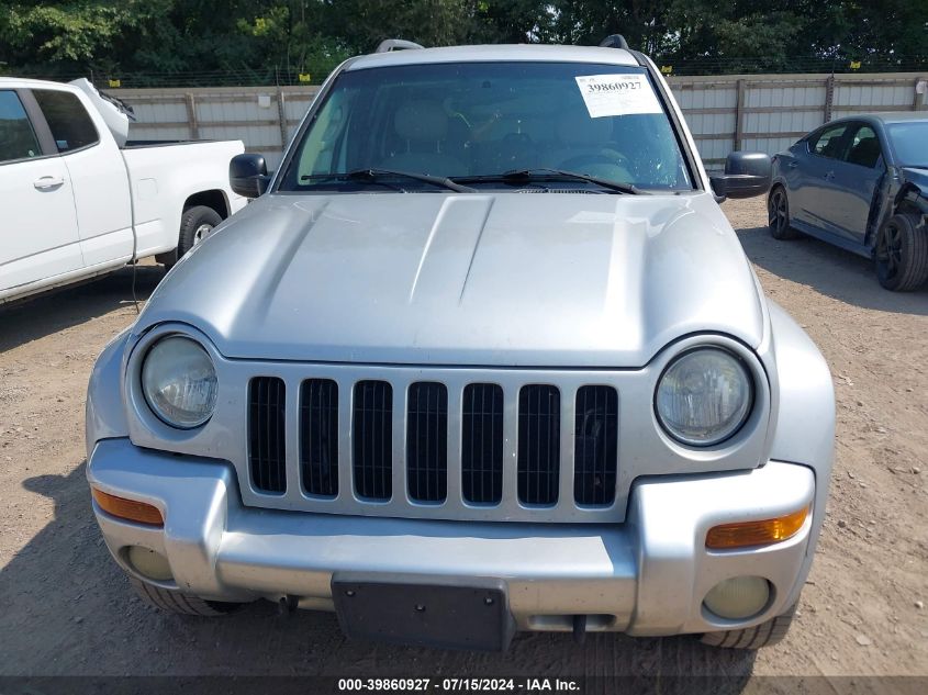 2002 Jeep Liberty Limited Edition VIN: 1J4GL58K12W156048 Lot: 39860927