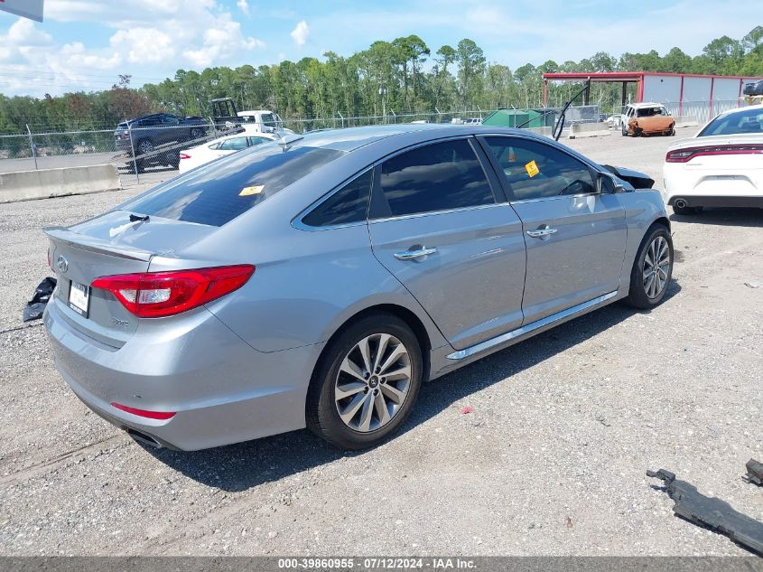 2017 HYUNDAI SONATA SPORT - 5NPE34AF1HH591526