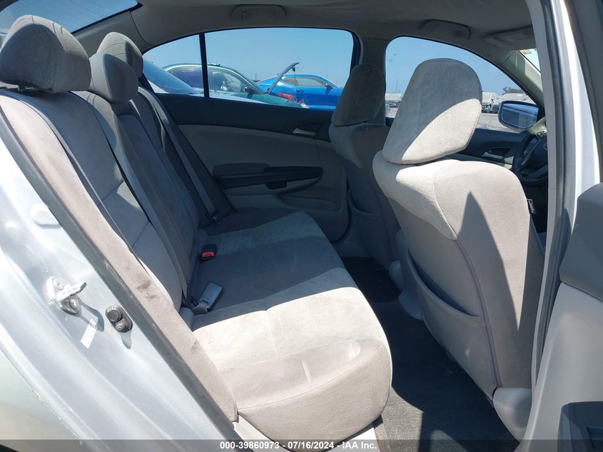 2010 Honda Accord Lx VIN: 1HGCP2F34AA049236 Lot: 39860973