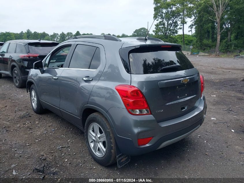 2020 Chevrolet Trax Fwd Lt VIN: 3GNCJLSB9LL275326 Lot: 39860985