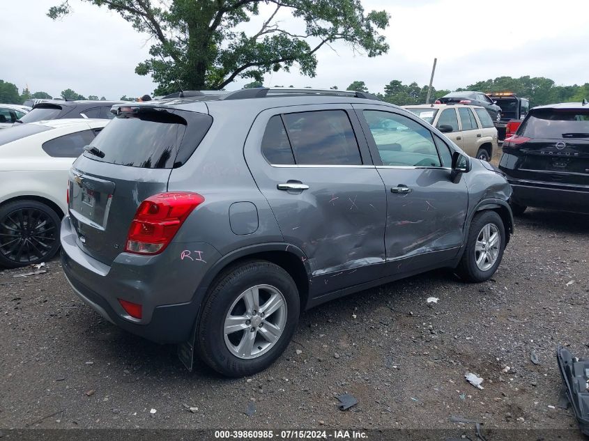 2020 Chevrolet Trax Fwd Lt VIN: 3GNCJLSB9LL275326 Lot: 39860985